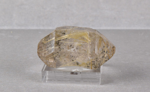 Rutilated quartz double - rutilated,