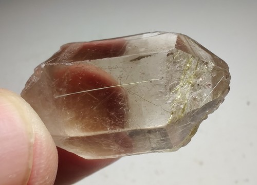 Rutilated quartz crystal novo - rutilated,